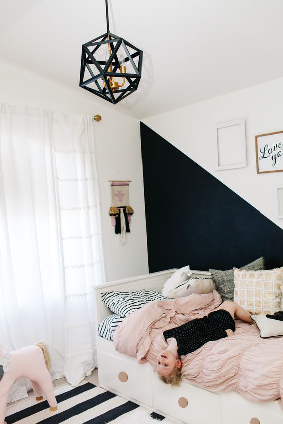 Habitacion con tiradores infantiles